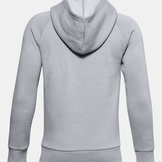 UNDER ARMOUR RIVAL COTTON FULL ZIP HOODIE JACKET JUNIOR