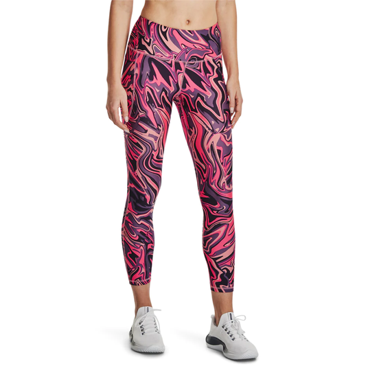 UNDER ARMOUR HEATGEAR ARMOUR PRINTED ANKLE TIGHT LADIES