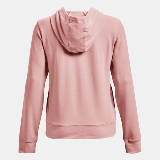 UNDER ARMOUR RIVAL TERRY HOODIE JACKET LADIES