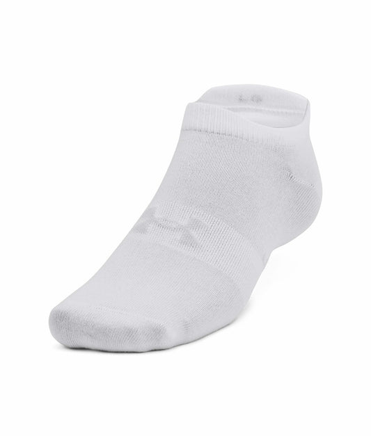UNDER ARMOUR ESSENTIAL NO SHOW 6 PACK SOCKS