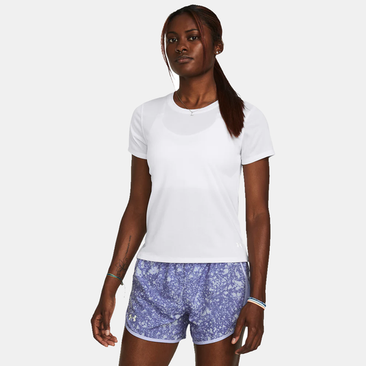 UNDER ARMOUR LAUNCH SHORT SLEEVE TEE LADIES