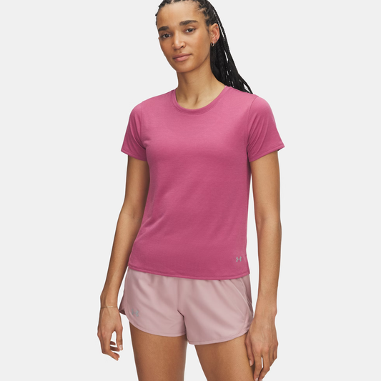 UNDER ARMOUR LAUNCH SHORT SLEEVE TEE LADIES