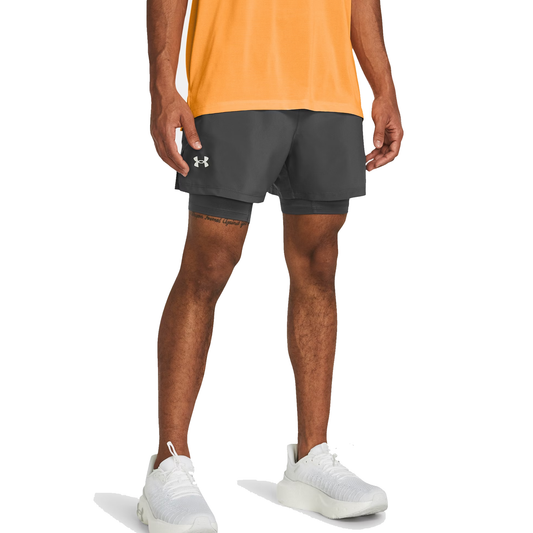 UNDER ARMOUR LAUNCH 5'' 2-IN-1 SHORTS MENS