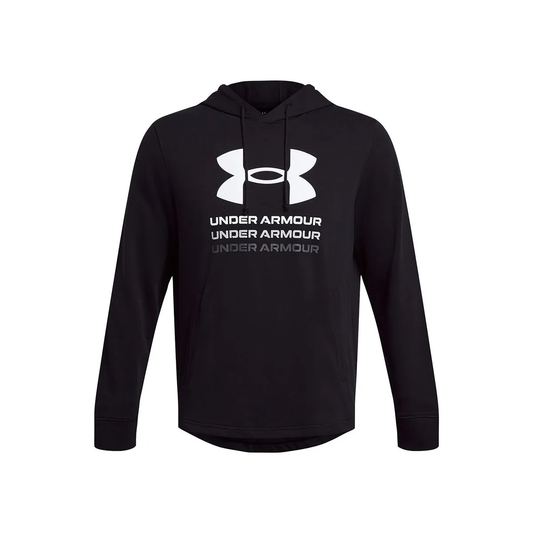 UNDER ARMOUR RIVAL TERRY GRAPHIC HOODIE JACKET MENS