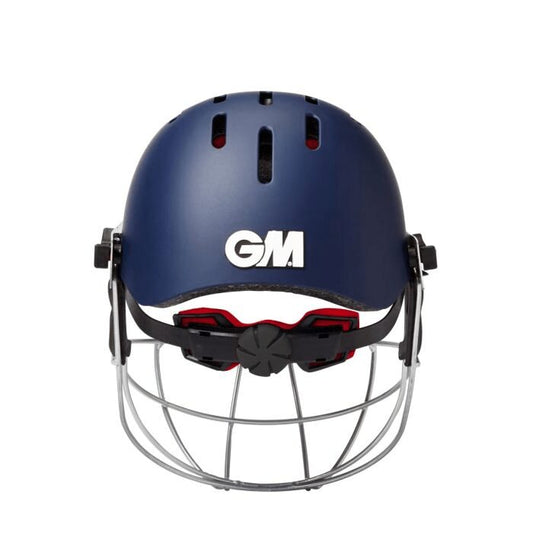 GUNN & MOORE PURIST GEO CRICKET HELMET NAVY