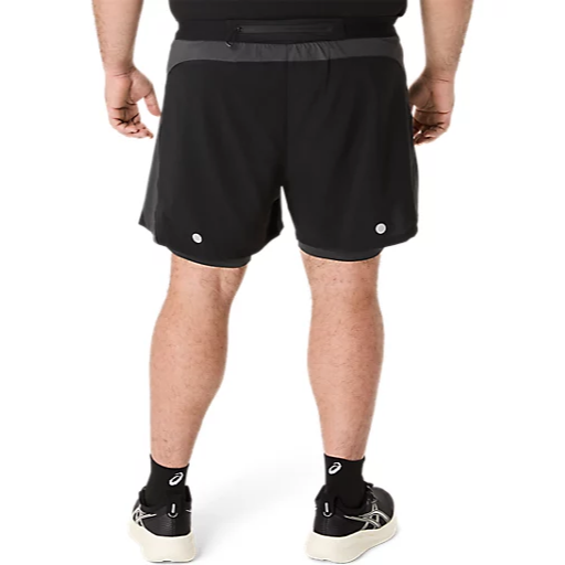 ASICS ROAD 2-IN-1 5INCH SHORTS MENS