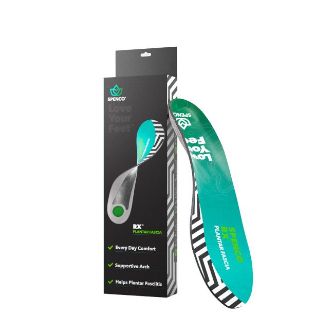 SPENCO RX® PLANTAR FASCIA INSOLE MENS – Poobie Naidoo's