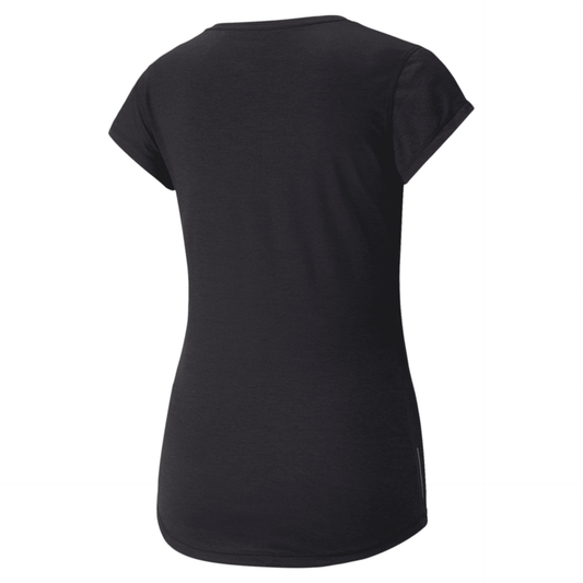 PUMA TRAIN FAVORITE HEATHER CAT TEE LADIES