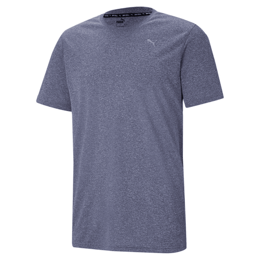 PUMA PERFORMANCE HEATHER SHORT SLEEVE RUNNING TEE MENS