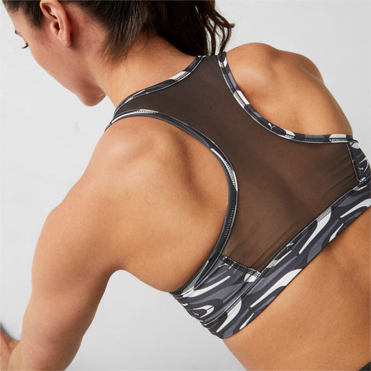PUMA MID IMPACT 4KEEPS GRAPHIC BRA LADIES