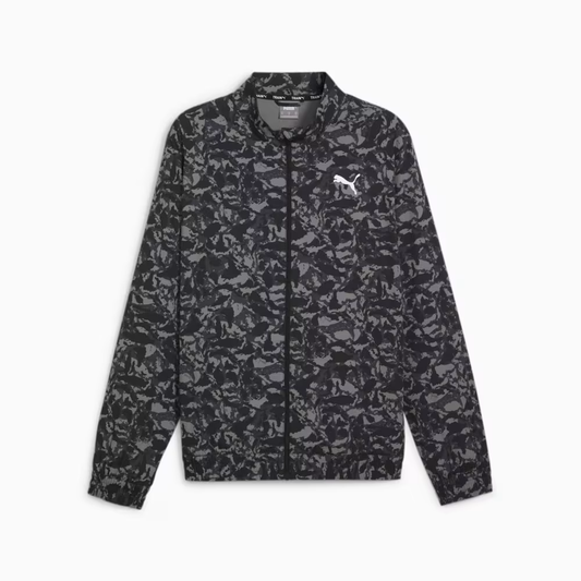PUMA FIT AOP WOVEN JACKET MENS