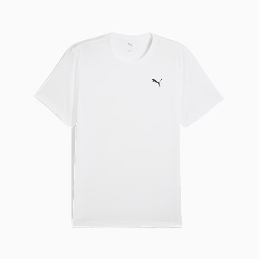 PUMA TRAIN ALL DAY SOLID CAT SHORT SLEEVE TEE MENS