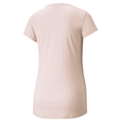 PUMA RTG HEATHER LOGO SHORT SLEEVE TEE LADIES