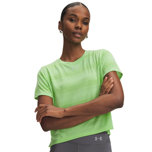 UNDER ARMOUR VELOCITI SHORT SLEEVE TEE LADIES
