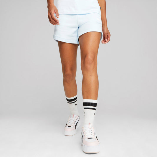 PUMA ESSENTIALS 5" HIGH WAISTED SHORTS LADIES