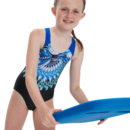 SPEEDO DIGITAL PLACEMENT SPLASHBACK COSTUME JUNIOR