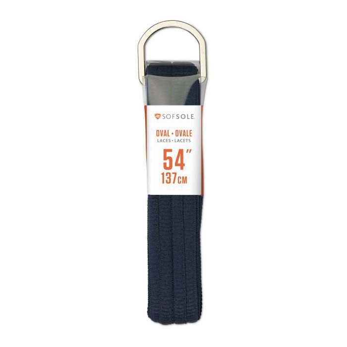 SOF-SOLE OVAL SHOE LACES 54'' NAVY – Poobie Naidoo's
