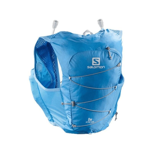 SALOMON ACTIVE SKIN 8 WITH FLASKS HYDRATION PACK BAG