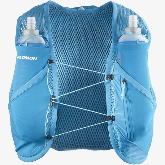 SALOMON ACTIVE SKIN 8 WITH FLASKS HYDRATION PACK BAG