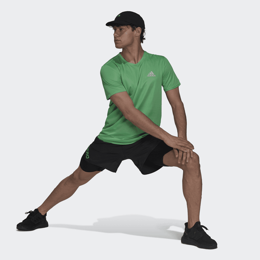 ADIDAS ADIZERO TWO-IN-ONE SHORTS MENS