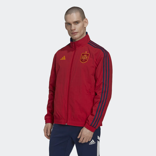 ADIDAS SPAIN ANTHEM REVERSIBLE JACKET WORLD CUP 2022 MENS