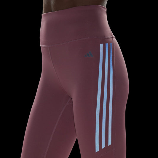 ADIDAS DAILY RUN 3 STRIPE 7/8 TIGHTS LADIES