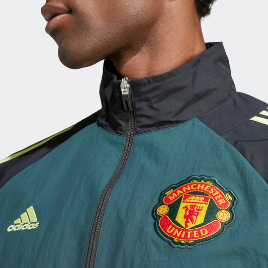 ADIDAS MANCHESTER UNITED WOVEN TRACK JACKET MENS