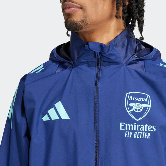 ADIDAS ARSENAL TIRO ALL WEATHER JACKET 24/25 MENS