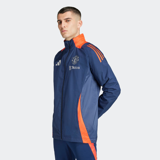 ADIDAS MANCHESTER UNITED ALL WEATHER JACKET MENS