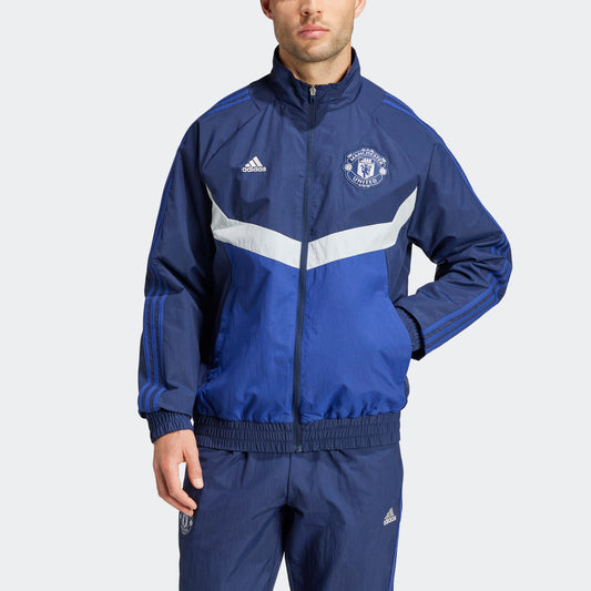 ADIDAS MANCHESTER UNITED SEASONAL TRACK JACKET 24/25 MENS