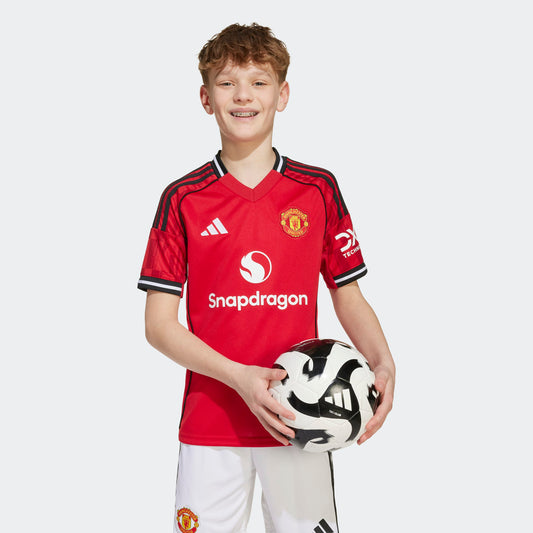ADIDAS MANCHESTER UNITED FC 25/26 HOME JERSEY JUNIOR