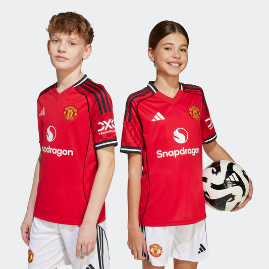 ADIDAS MANCHESTER UNITED FC 25/26 HOME JERSEY JUNIOR
