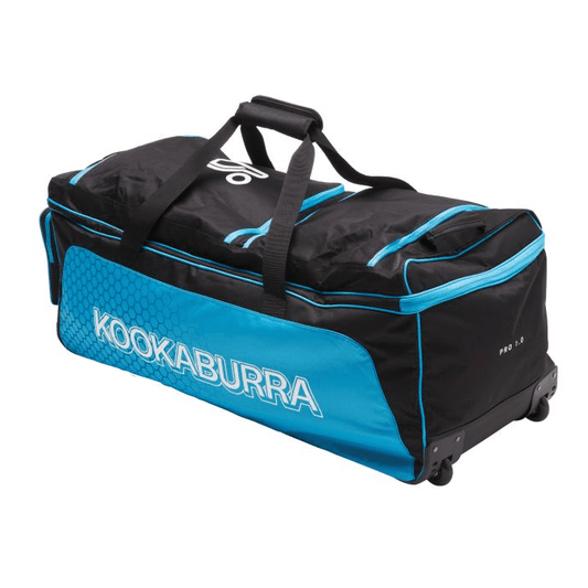KOOKABURRA PRO 1.0 WHEELIE CRICKET BAG BLACK / BLUE