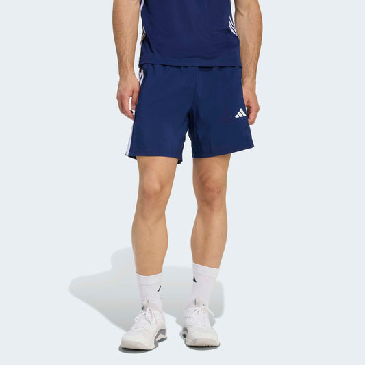 ADIDAS WORKOUT ESSENTIAL BASE 3 STRIPE SHORTS MENS