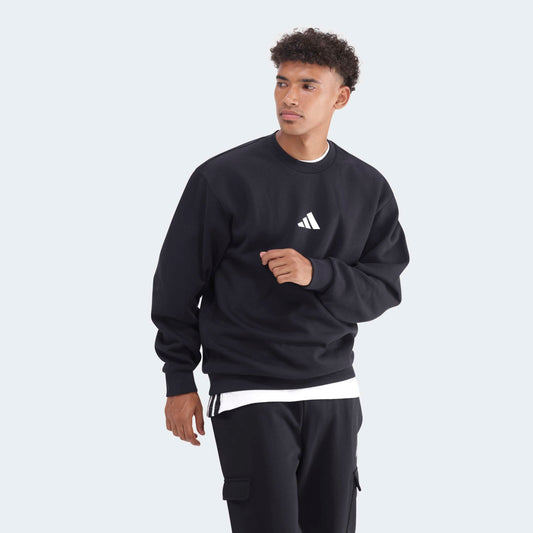 ADIDAS ESSENTIAL FEELCOZY FLEECE SWEATSHIRT MENS