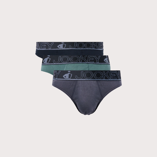 JOCKEY 3 PACK BRIEF UNDERWEAR MENS
