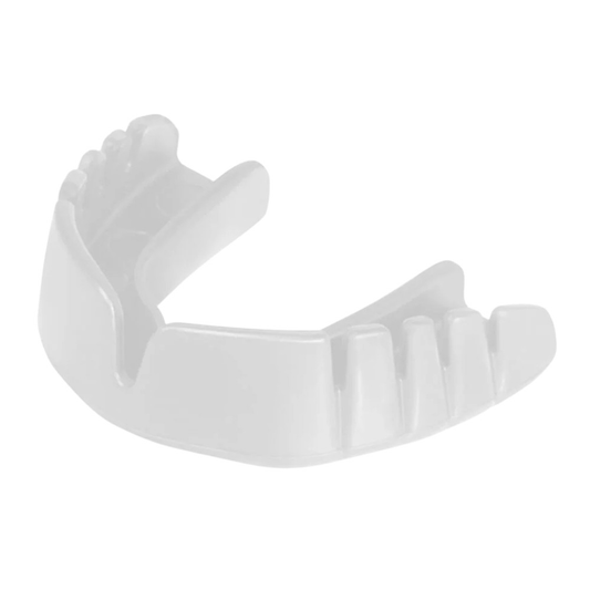 OPRO SNAP FIT MOUTHGUARD WHITE JUNIOR