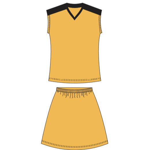 PNS ATTACK FULL NETBALL KIT LADIES 7 PRINTED POSITIONS