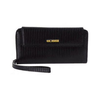 BOSSI PRINTED LARGE WITH STRAP WALLET