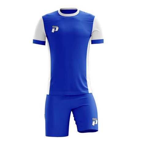 PRIMO MILAN FULL SOCCER KIT ROYAL / WHITE