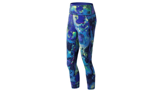 NEW BALANCE HIGH RISE TRANSFORM PRINTED CROP TIGHT LADIES