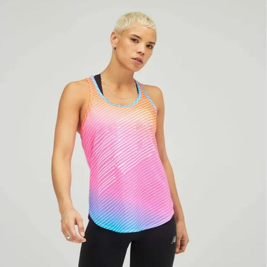 NEW BALANCE ACCELERATE PRINTED TANK TOP LADIES