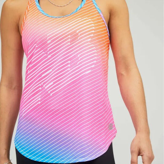 NEW BALANCE ACCELERATE PRINTED TANK TOP LADIES