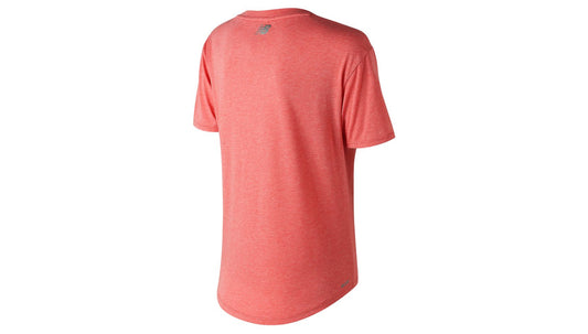 NEW BALANCE GRAPHIC HEATHER TECH TEE LADIES