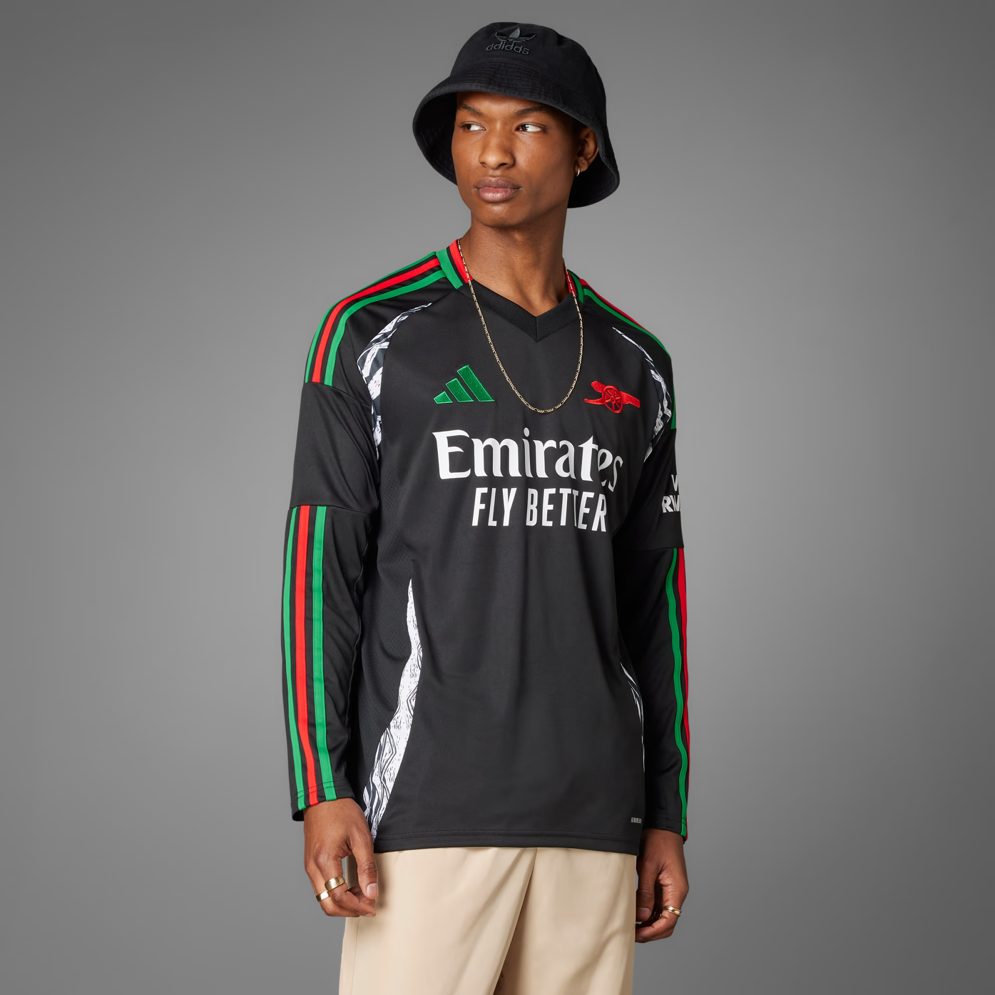 ADIDAS ARSENAL AWAY REPLICA LONG SLEEVE JERSEY 24/25 MENS – Poobie