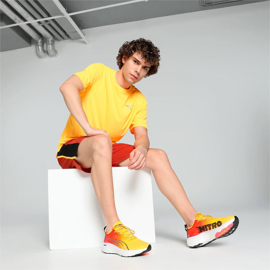 PUMA RUN FAVORITE VELOCITY SHORT SLEEVE TEE MENS