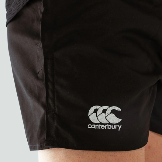 CANTERBURY TEAM SPORT RUGBY SHORTS BLACK