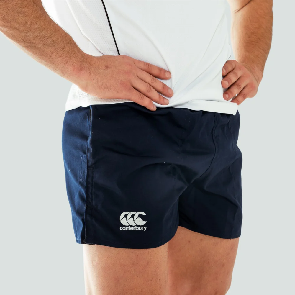 CANTERBURY TEAM SPORT RUGBY SHORTS NAVY – Poobie Naidoo's