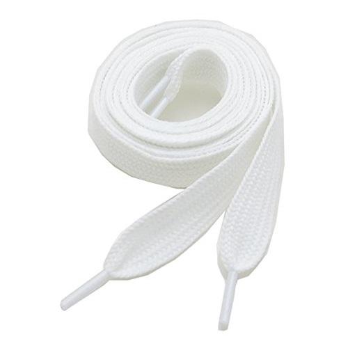 MEDALIST FLAT LACES WHITE 130CM