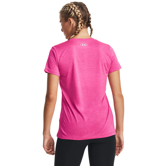 UNDER ARMOUR TECH V-NECK TWIST SHORT SLEEVE TEE LADIES